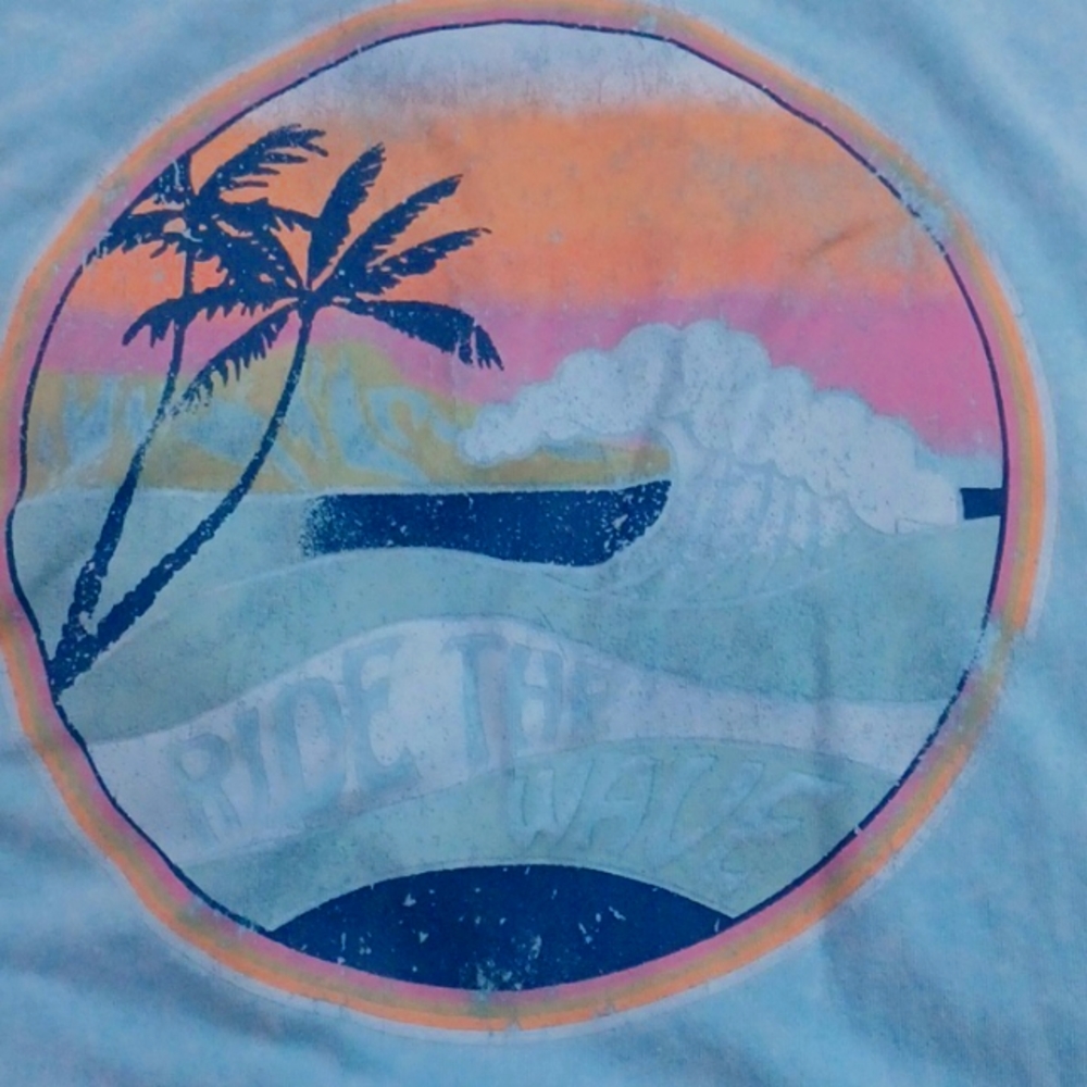 "Ride the Wave" short-sleeve tee
